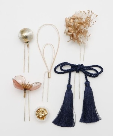 【カヤ】桜花結い髪飾り