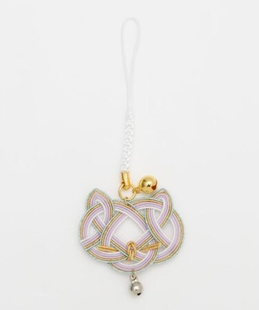 【カヤ】水引猫ストラップ