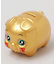 【カヤ】金の豚の貯金箱 小