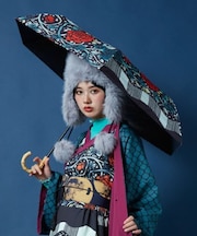 【カヤ】折りたたみ日傘《重宗玉緒×倭物やカヤ》