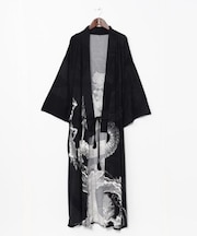 【カヤ】【ＵＶカット加工】 楚々（そそ）鳥獣羽織