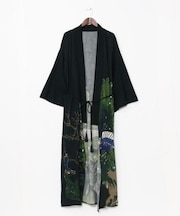 【カヤ】【ＵＶカット加工】 楚々（そそ）鳥獣羽織