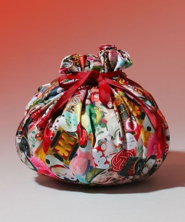 【カヤ】開運来福巾着