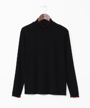 【カヤ】彩りとっくりシアーインナートップス