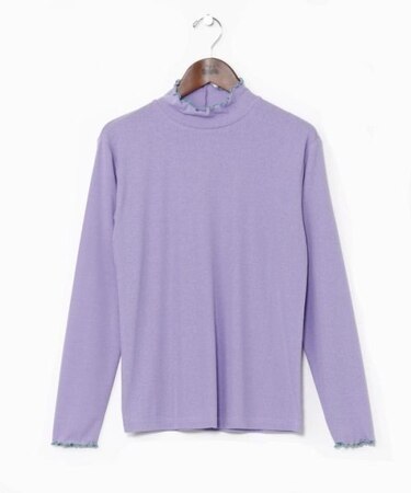 【カヤ】彩りとっくりシアーインナートップス