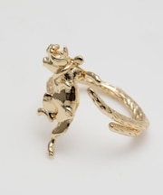 【カヤ】躍起動物リング