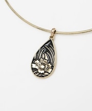 【カヤ】秋金色ネックレス