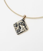 【カヤ】秋金色ネックレス