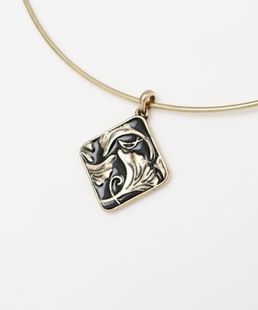 【カヤ】秋金色ネックレス