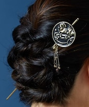 【カヤ】秋金色かんざし