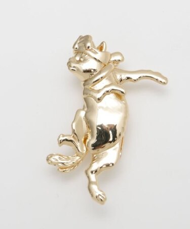 【カヤ】躍起動物 帯飾り