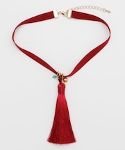 【カヤ】鈴房飾りチョーカー