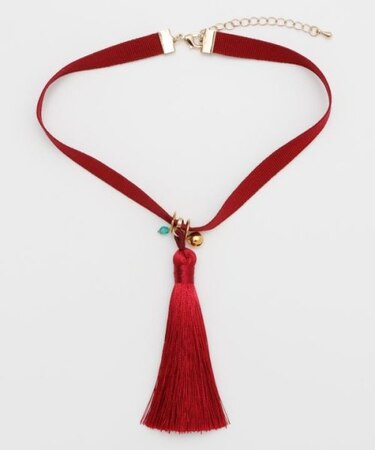 【カヤ】鈴房飾りチョーカー