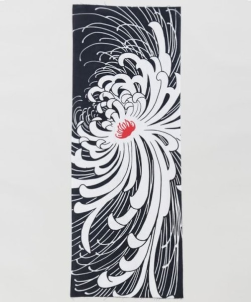 【カヤ】和麗の菊手拭