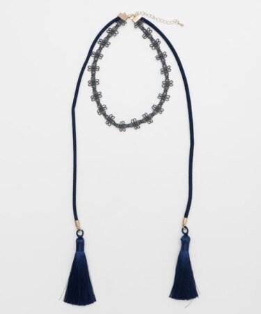 【カヤ】房飾りチョーカー