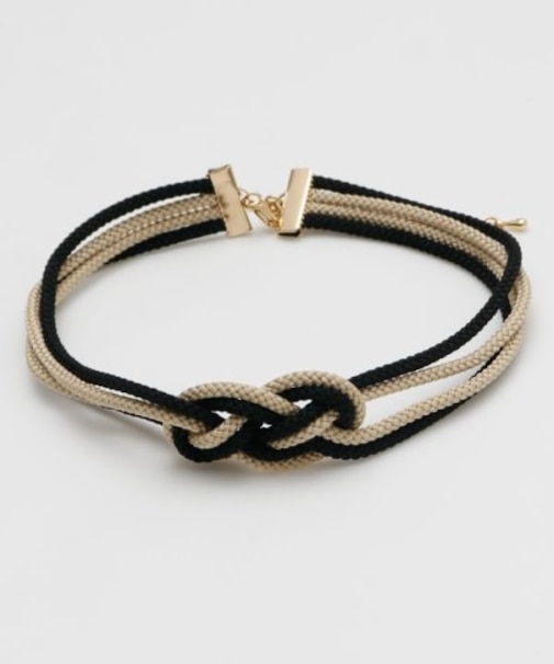 【カヤ】組み紐淡路結びチョーカー