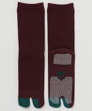 【カヤ】滑り止め足袋型靴下（23-25cm）