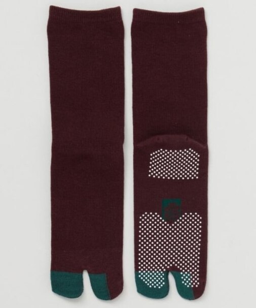 【カヤ】滑り止め足袋型靴下（23-25cm）