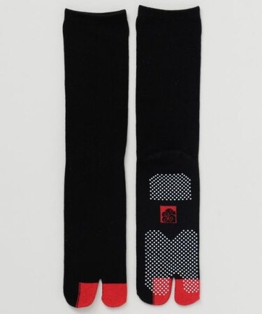 【カヤ】滑り止め足袋型靴下（25-28ｃｍ）