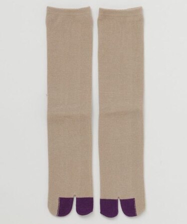 【カヤ】滑り止め足袋型靴下（25-28ｃｍ）