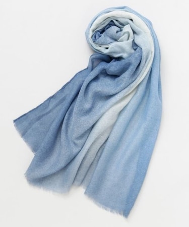 【カヤ】星々グラデーションストール