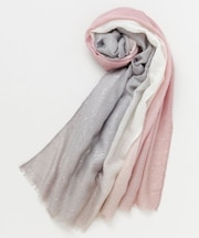 【カヤ】星々グラデーションストール