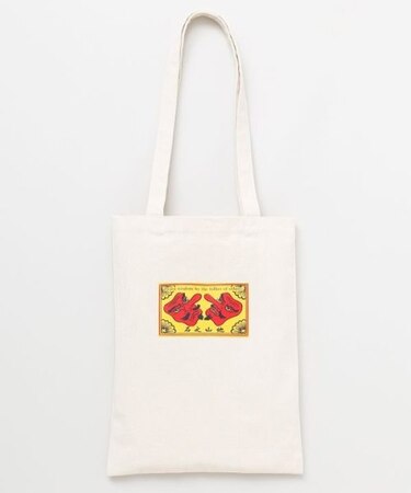 【カヤ】レトロマッチ香プリントトートバッグ