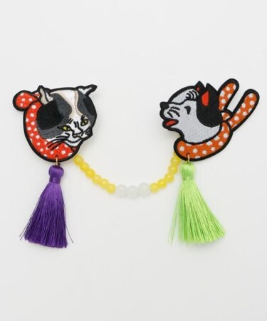 【カヤ】向かい羽織留め