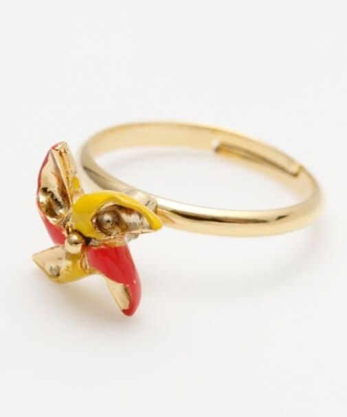 【カヤ】風車モチーフリング