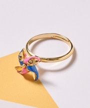 【カヤ】風車モチーフリング