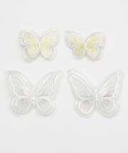 【カヤ】蝶々飾り4個セット