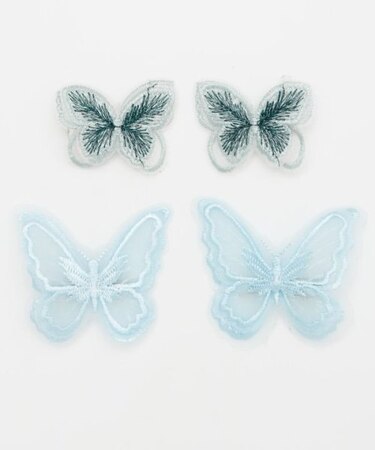 【カヤ】蝶々飾り4個セット