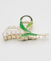 【カヤ】鈴蘭ヘアクリップ