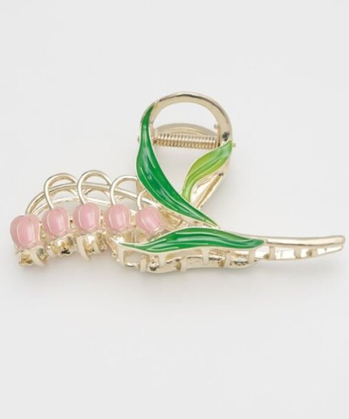 【カヤ】鈴蘭ヘアクリップ