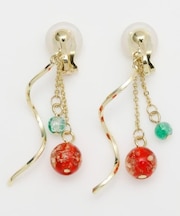 【カヤ】ほたる光イヤリング