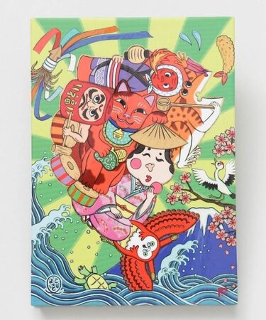 【カヤ】御朱印帳《鈴木ひょっとこ×倭物やカヤ》