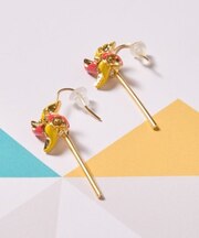 【カヤ】風車モチーフピアス