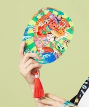 【カヤ】《鈴木ひょっとこ×倭物やカヤ》アクリルうちわ