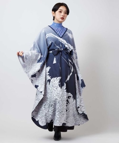 倭物やカヤ　花墨ワンピース　YE YAMABUKI カヤ】花墨ワンピース｜カヤの通販｜&mall（アンドモール）三井