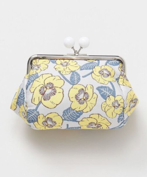 【カヤ】昭和モダン俵がま口