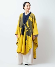 【カヤ】花墨長羽織