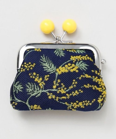 【カヤ】昭和モダン小がま口