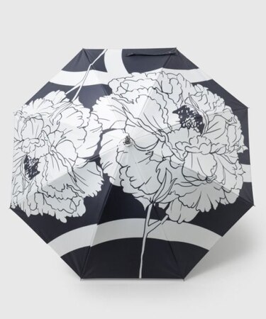 【カヤ】花影日傘【晴雨兼用・遮光性99.99%】