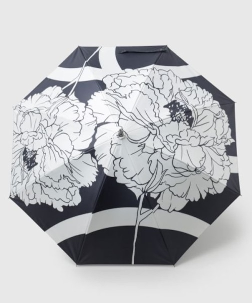 【カヤ】花影日傘【晴雨兼用・遮光性99.99%】