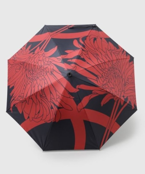 【カヤ】花影日傘【晴雨兼用・遮光性99.99%】