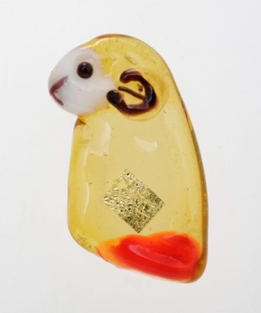 【カヤ】干支ガラスお守り