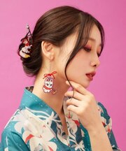 【カヤ】アクリルピアス《中村杏子×倭物やカヤ》