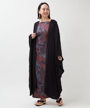 【カヤ】【UVカット加工】菊錦羽織