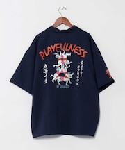 【カヤ】遊び絵メンズシャツ