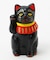【カヤ】招き猫《陶器》